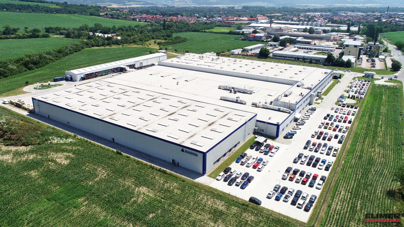 Relocation of production hall MAGNA