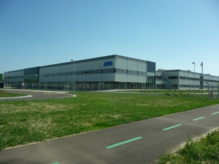 AU Optronics Slovakia - production and assembly hall with Trenčín office