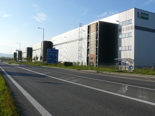 Prologis DC2, New building Logistics center C & A, Beckov, Nové Mesto nad Váhom, new building